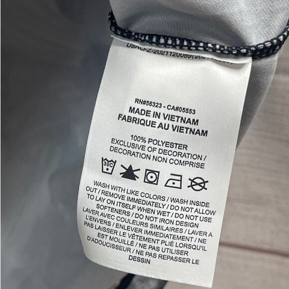 NWT Nike Dri-Fit Cropped Printed Black Tank Top Women’s Plus Sz 2X (FB3136-010) - Picture 8 of 9